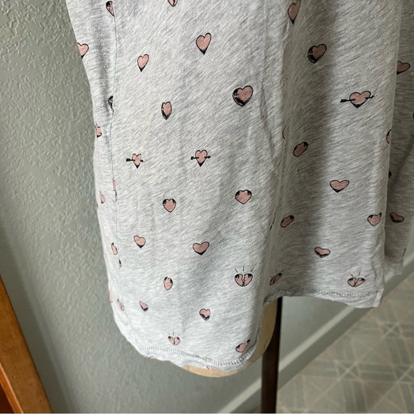 ACNE Studios sz XS Gray Short Sleeve Tshirt Standard Hearts AW12 Loose Fit - Picture 4 of 16
